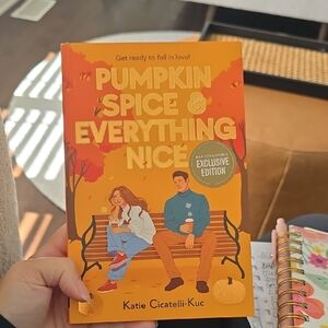 Pumpkin Spice & Everything Nice Book - Orange Cover